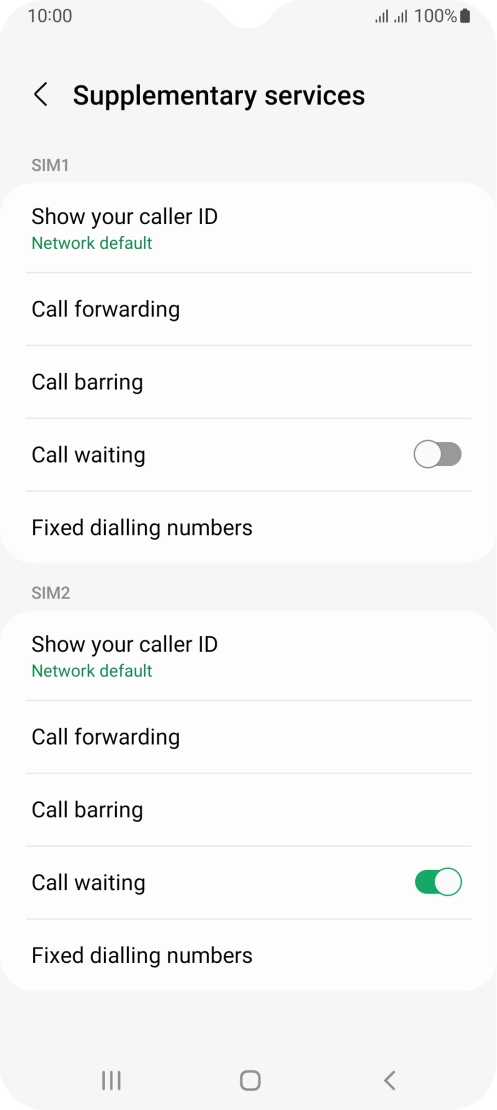 Press Fixed dialling numbers.