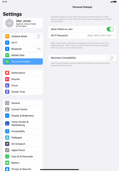 Slide your finger upwards starting from the bottom of the screen to return to the home screen.