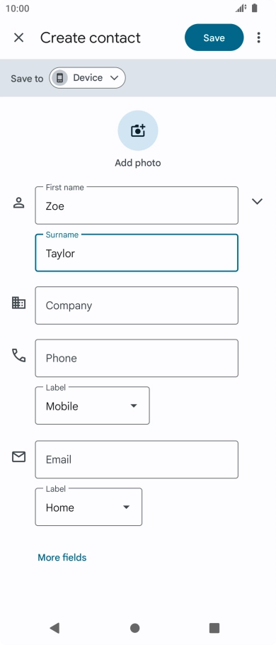 Press Phone and key in the required phone number.