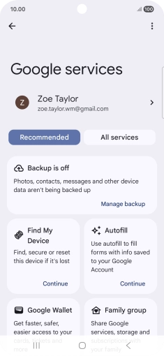 Press Find My Device.