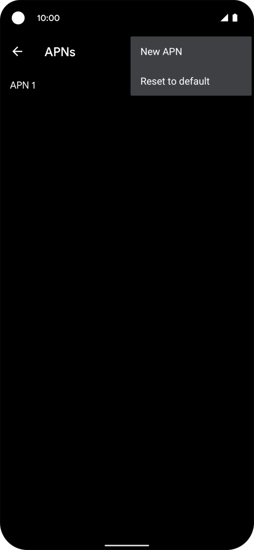 Press New APN.