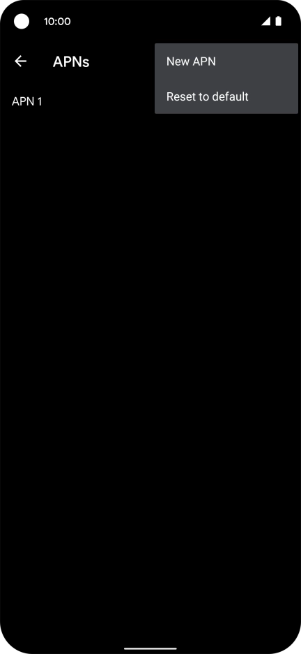 Press New APN.