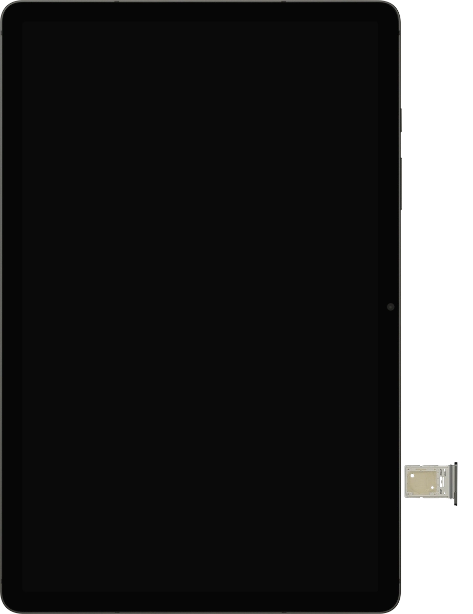 Turn your SIM so it matches the illustration in the SIM holder and place your SIM in the SIM holder.
