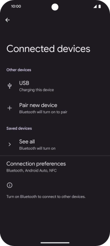 Press Pair new device.