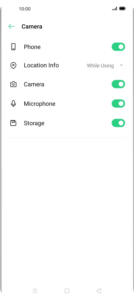 Press the drop down list next to 