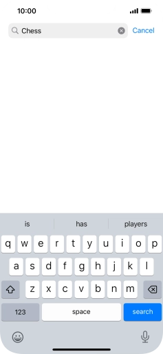 Press search.