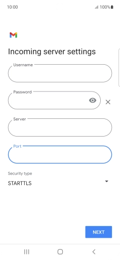 Press the drop down list below 