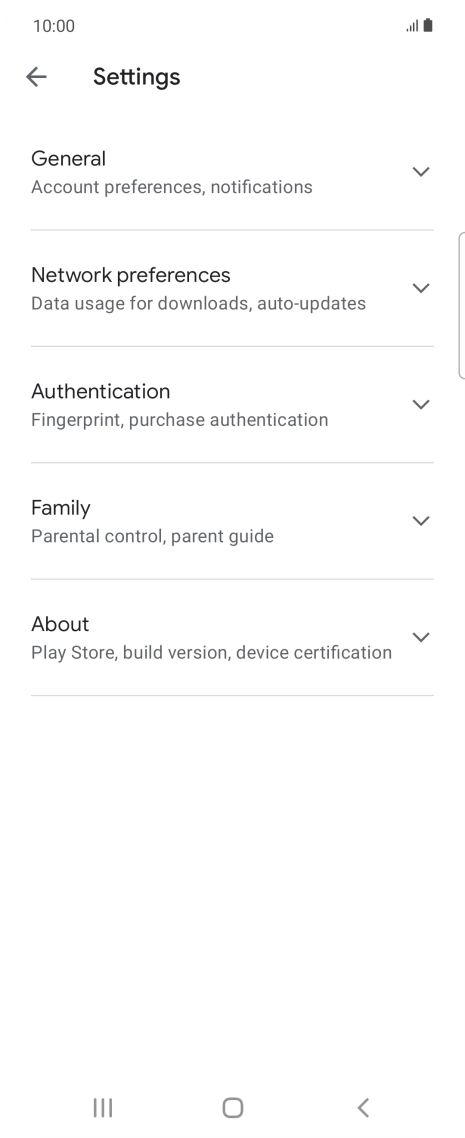 Press Network preferences.
