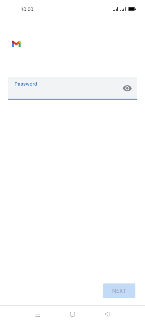 Press the field below 