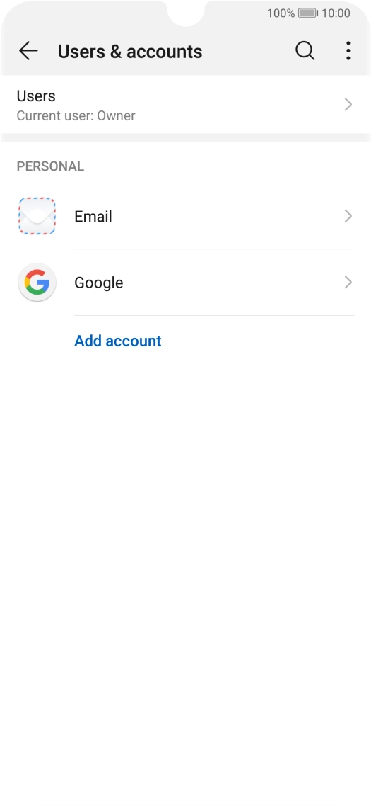 Slide your finger upwards starting from the bottom of the screen to return to the home screen.