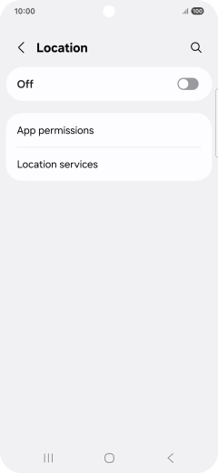 Press the indicator to turn the function on or off.