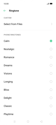 Press Select from Files.