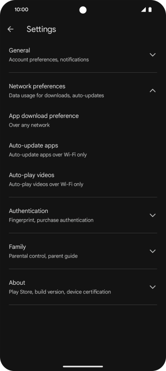 Press Auto-update apps.