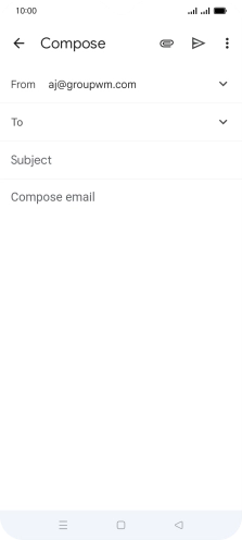 Press the field next to 