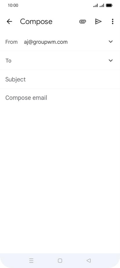 Press the field next to 