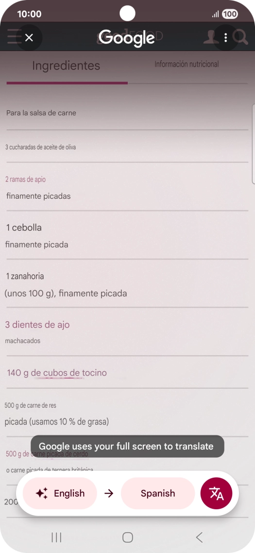 Follow the instructions on the screen to select the required language settings and use the function.