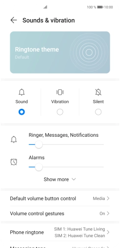 Press Phone ringtone.