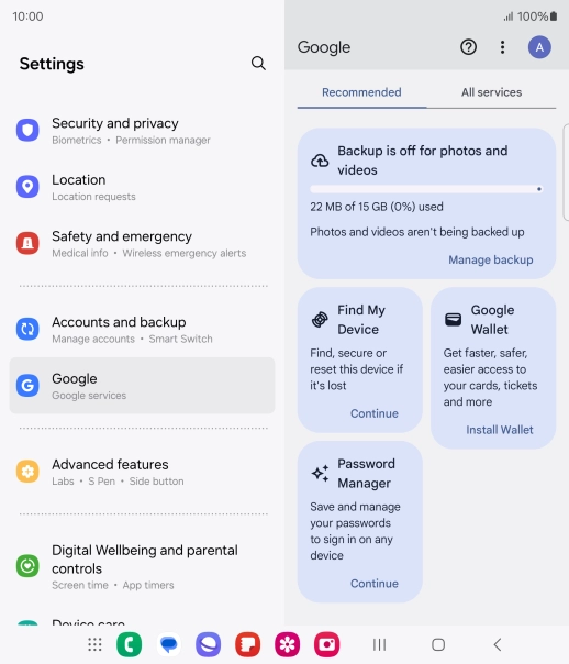 Press Find My Device.