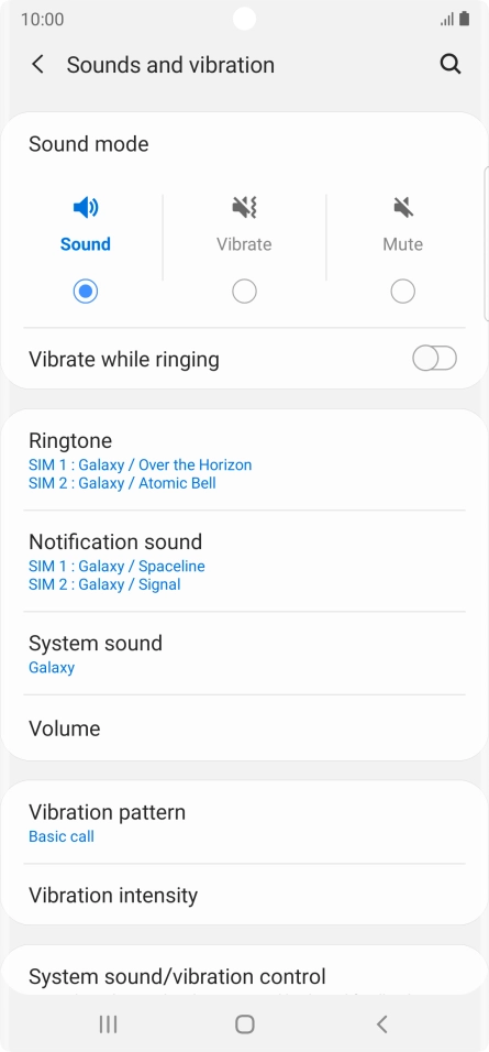 Press Ringtone.