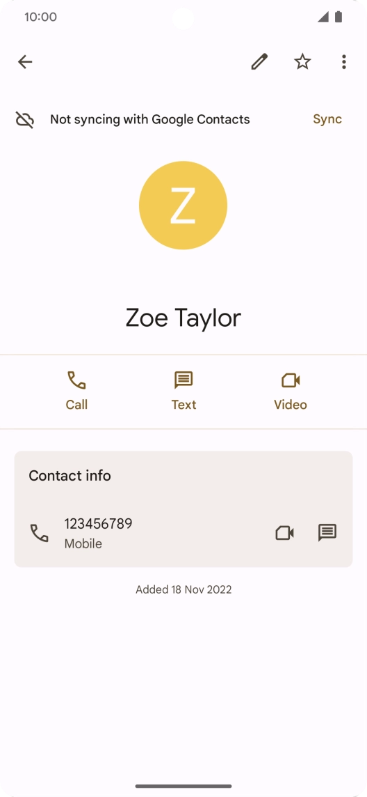 Slide your finger upwards starting from the bottom of the screen to return to the home screen.