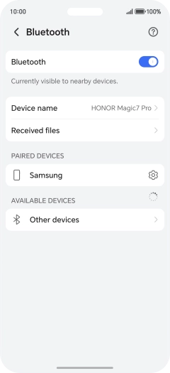 Slide your finger upwards starting from the bottom of the screen to return to the home screen.