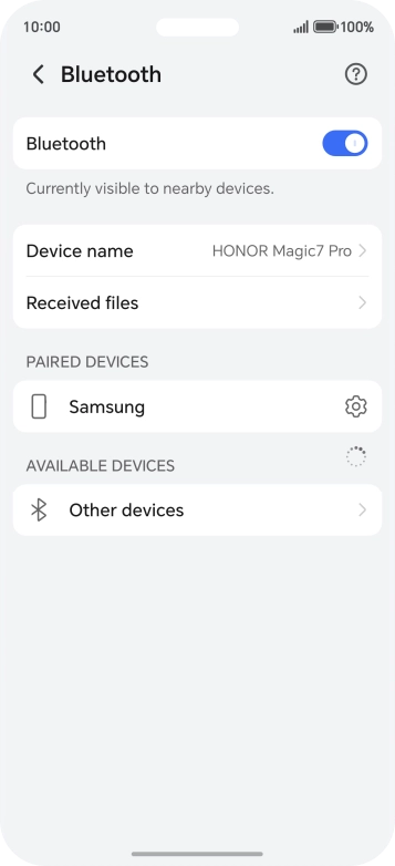 Slide your finger upwards starting from the bottom of the screen to return to the home screen.