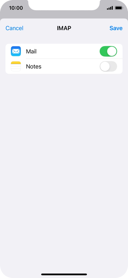 Press Save. Your email account has now been set up. To select more settings for incoming and outgoing server, proceed with the following steps.
