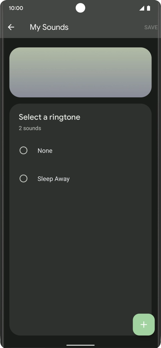Press the required ring tones to hear them.