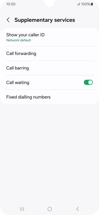 Press Fixed dialling numbers.