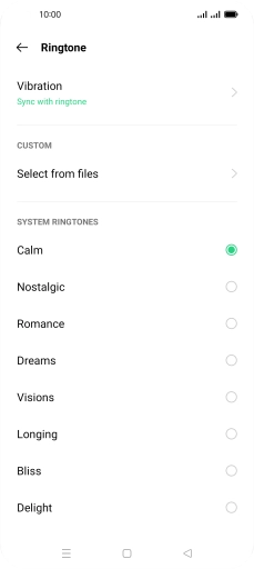 Press Select from files.