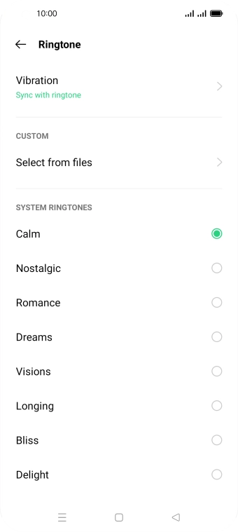 Press Select from files.