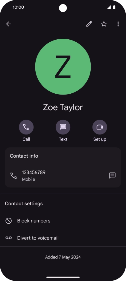 Slide your finger upwards starting from the bottom of the screen to return to the home screen.