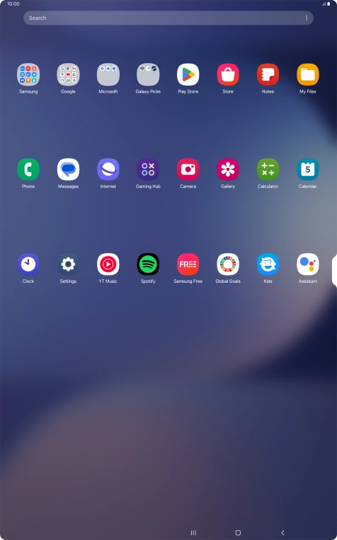 Press Play Store.