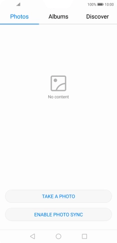 Press Albums and go to the required folder.