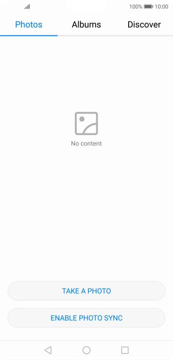 Press Albums and go to the required folder.