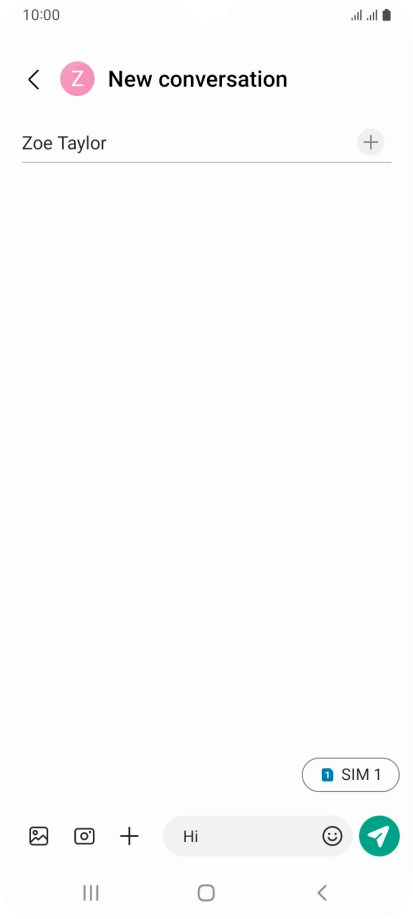 Press the picture icon.