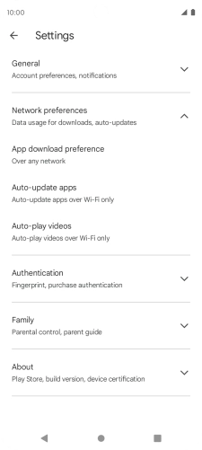 Press Auto-update apps.