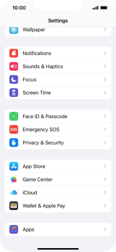 Press App Store.