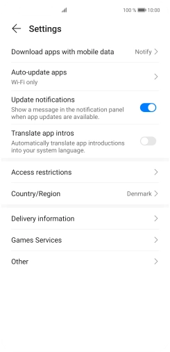 Press Auto-update apps.