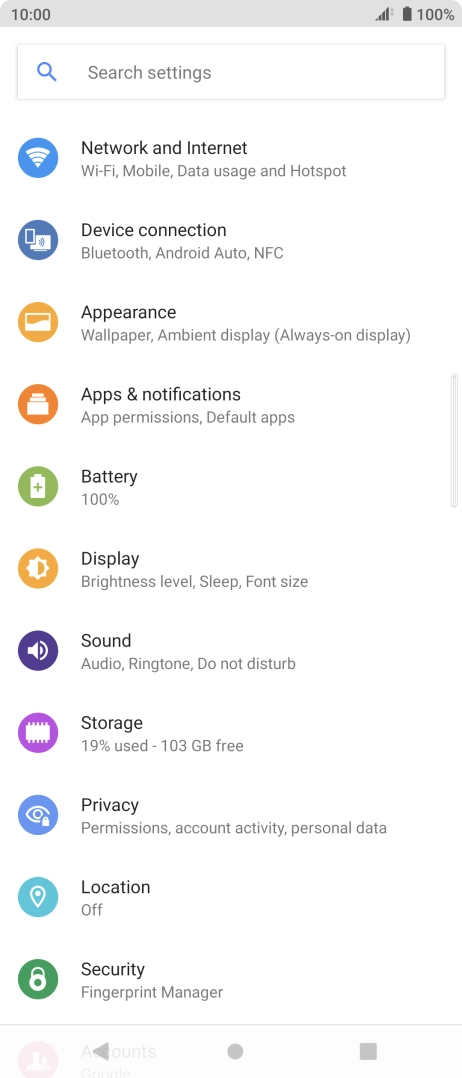 Press Apps & notifications.