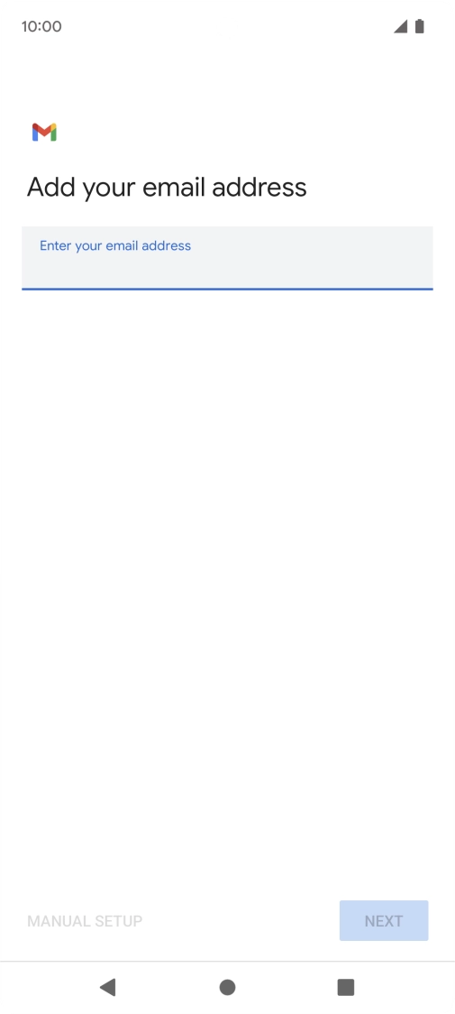 Press the field below 