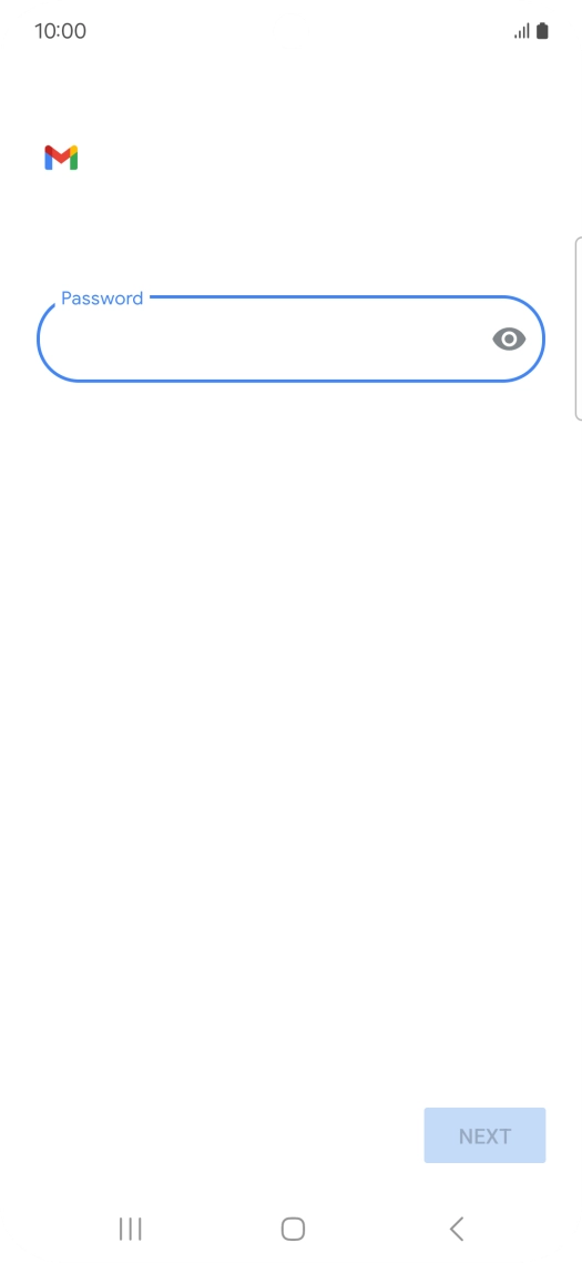 Press the field below 