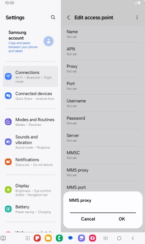 Key in 149.254.201.135 and press OK.