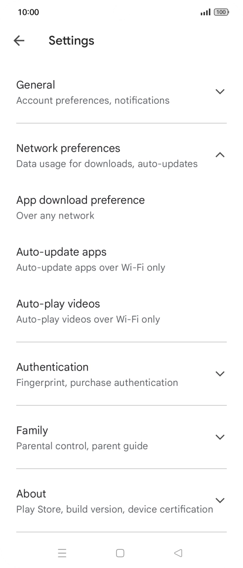 Press Auto-update apps.