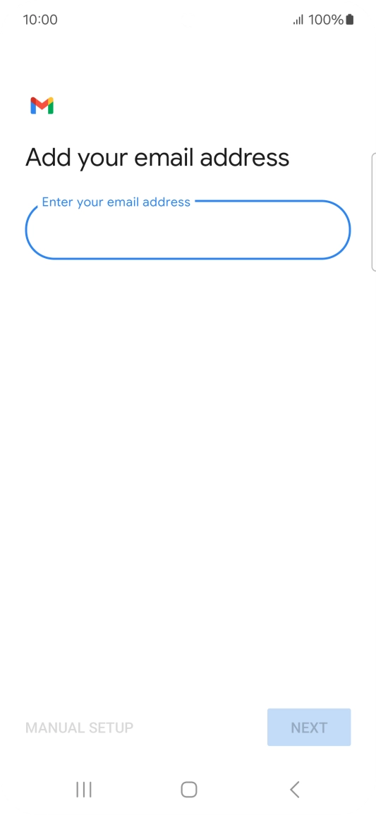 Press the field below 