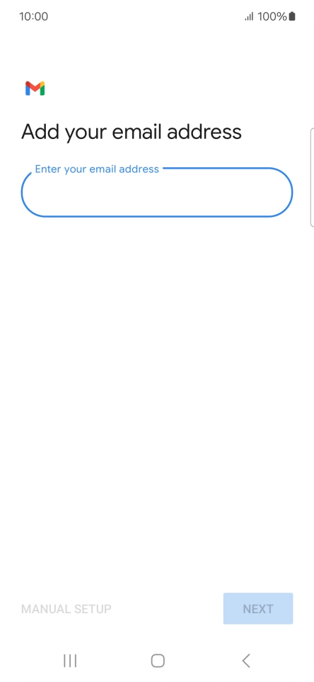 Press the field below 