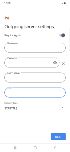 Press the drop down list below 