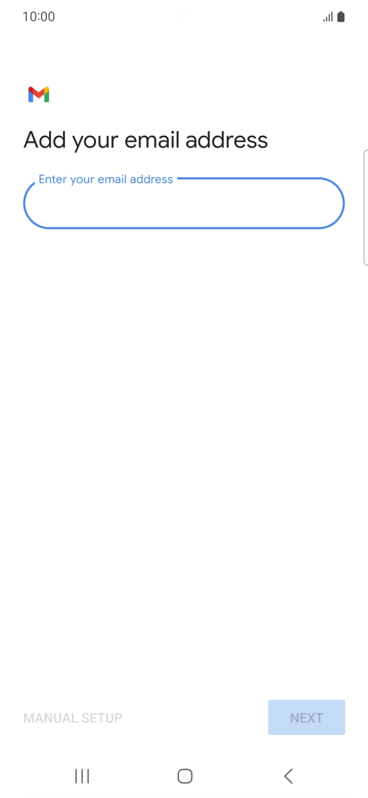 Press the field below 