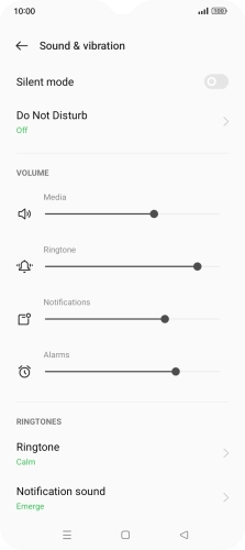 Press Ringtone.