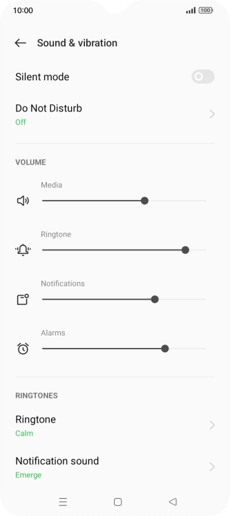Press Ringtone.